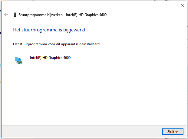 Windows 10 zwart scherm drivers updaten 10