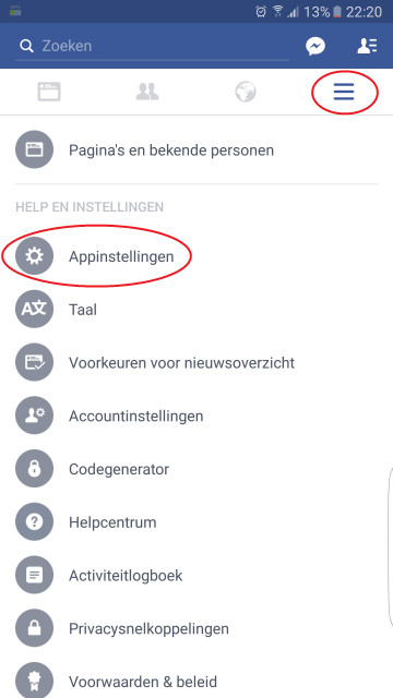 1-facebook-appinstellingen