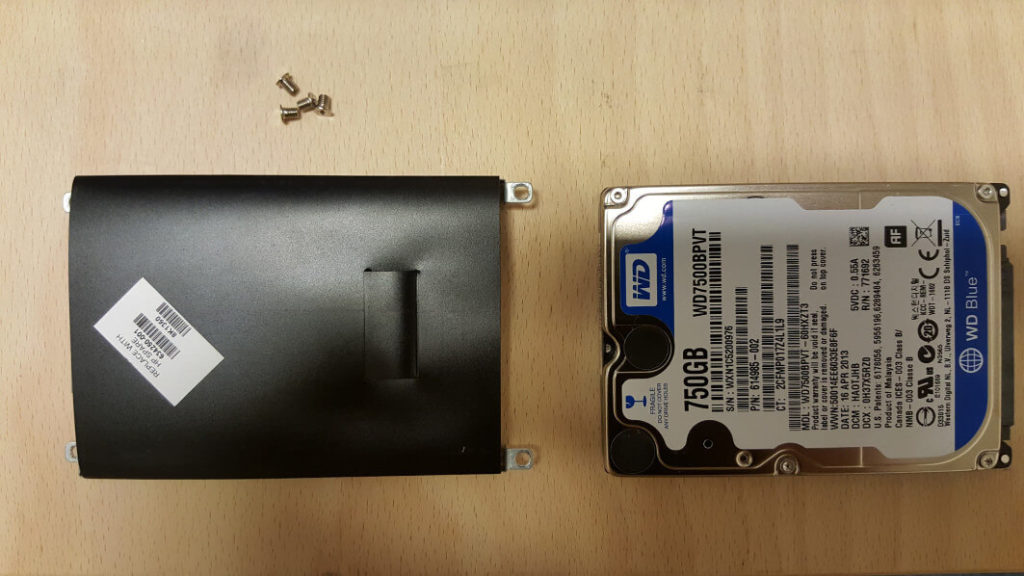 harddisk klaar