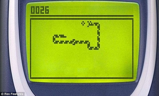 nokia snake game phone telefoon