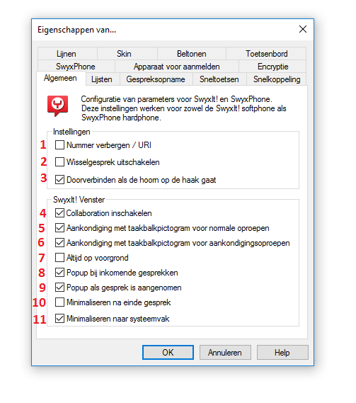 swyxit-persoonlijke-instellingen