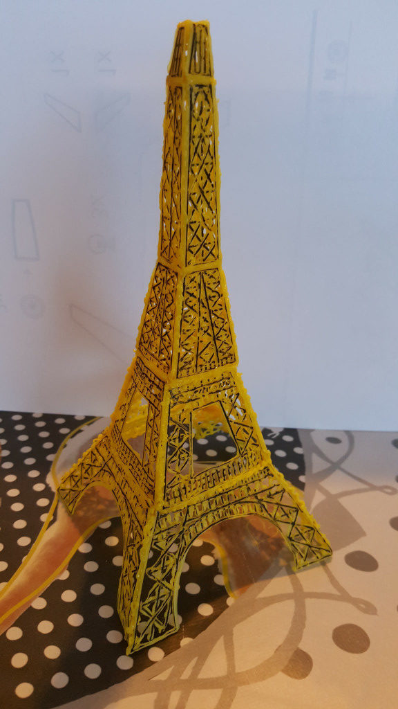 3d printer pen eiffeltoren