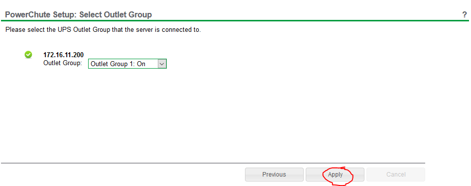 powerchute network shutdown setup 12