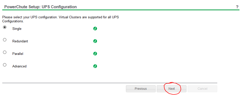 powerchute network shutdown setup 6