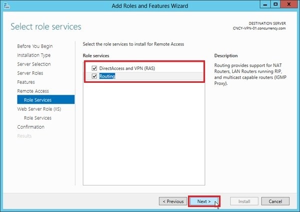 Sonicwall site2site vpn server 2012r2 12