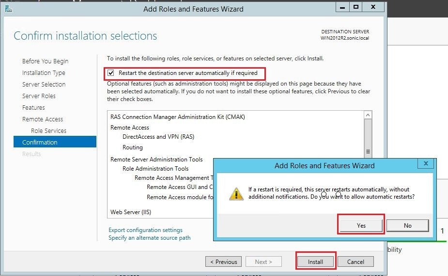 Sonicwall site2site vpn server 2012r2 13