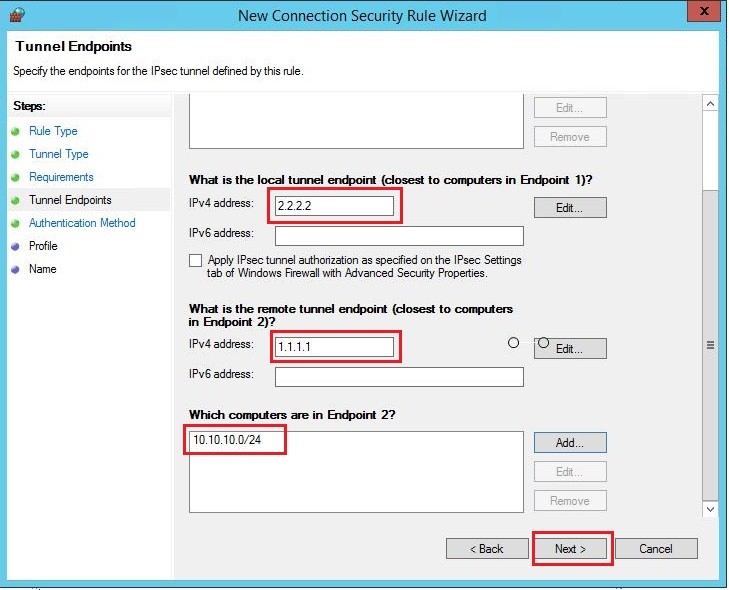 Sonicwall site2site vpn server 2012r2 24