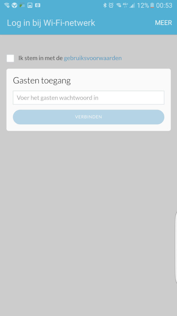 gasten netwerk inloggen