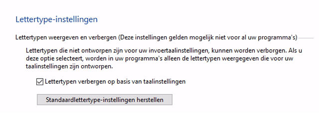 lettertypes beheren in Windows 5