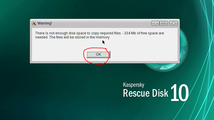 Kaspersky rescue cd gebruiken 6