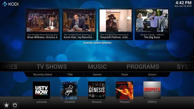 Live TV bekijken met Kodi