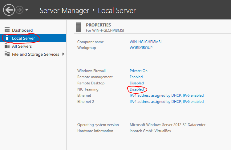 Server 2012 NIC Teaming setup 01