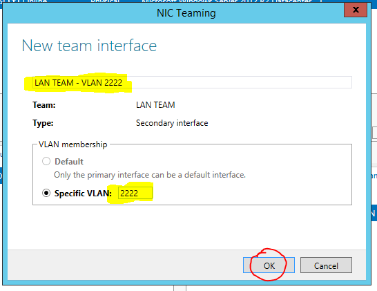 Server 2012 NIC Teaming setup 08