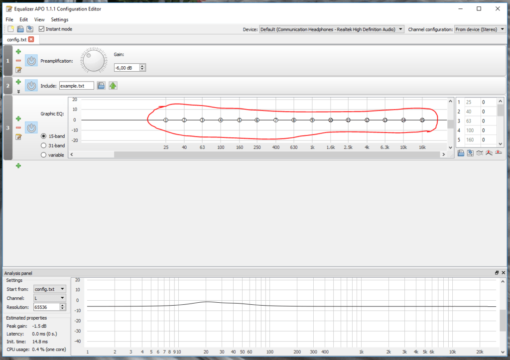 Geluid instellen in Windows met een Grafische Equalizer