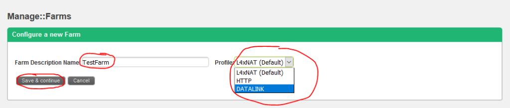 Zevenet Load Balancer configuratie 05