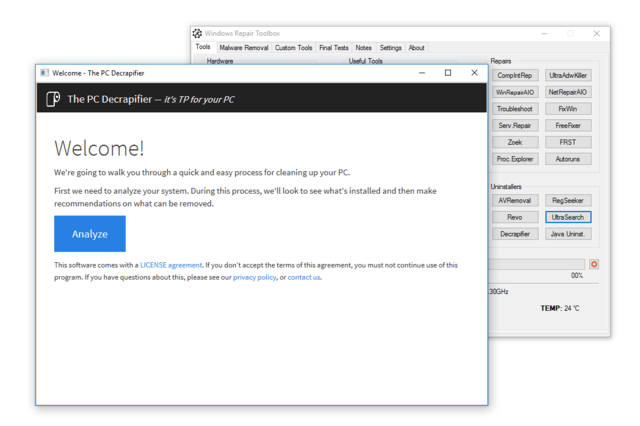 Fix je pc met de tools in de Windows Repair Toolbox 12