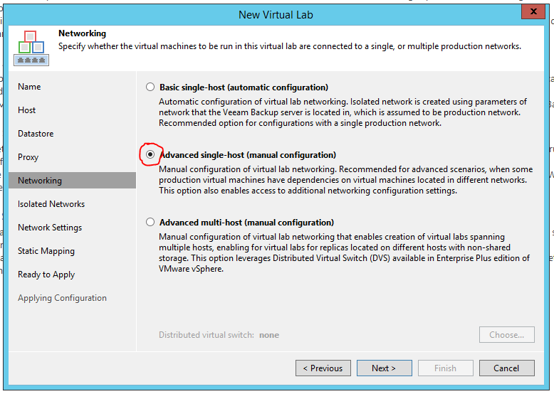 Veeam surebackup inrichting 13