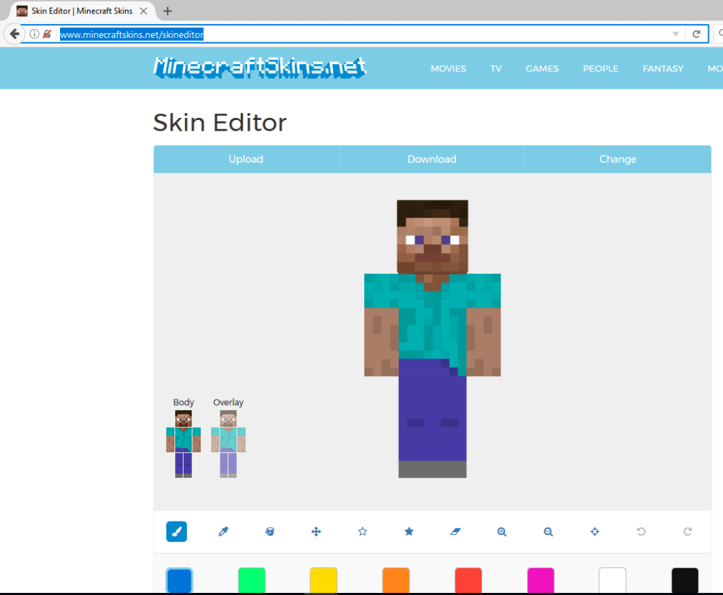 Minecraft skin veranderen 01