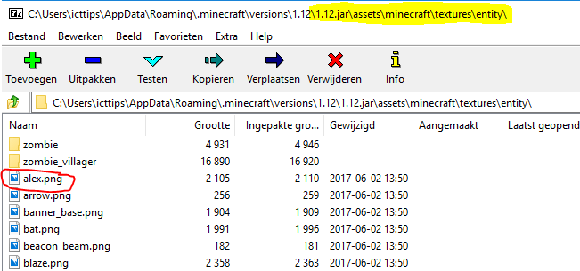 Minecraft skin veranderen 07