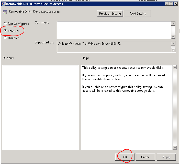 USB Storage uitschakelen via GPO 03