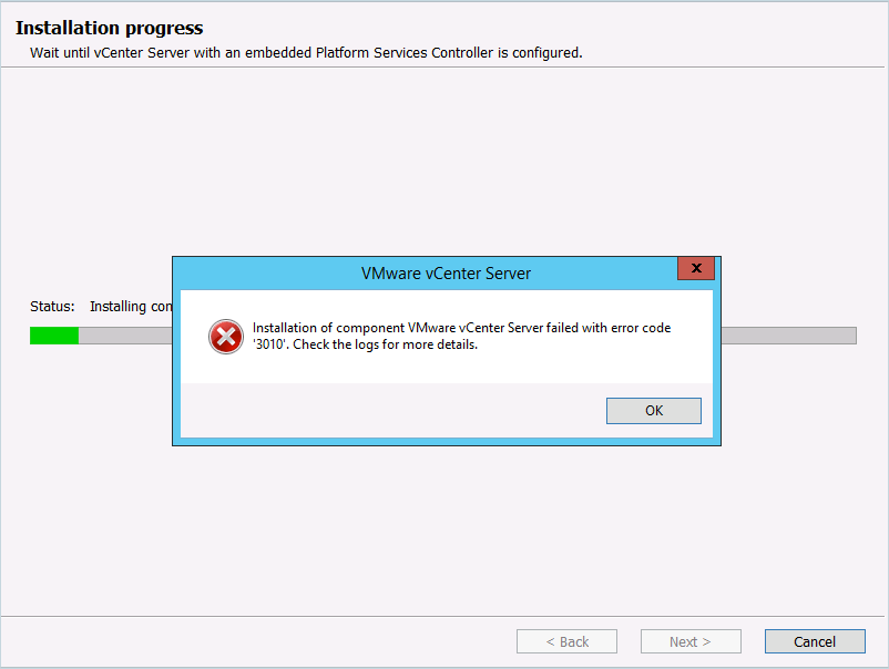 vmwareupgradefailingwitherror