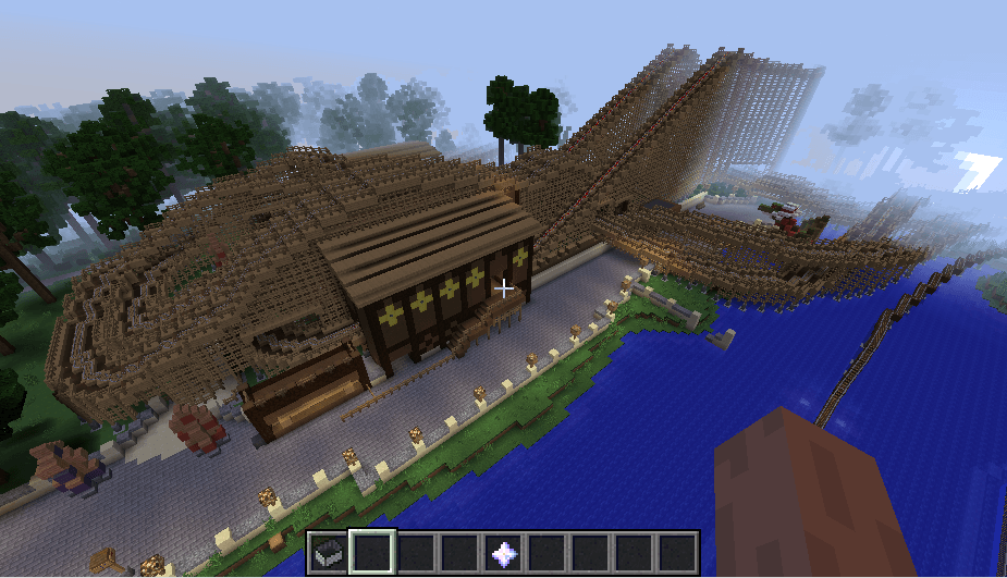 Efteling map in minecraft 10