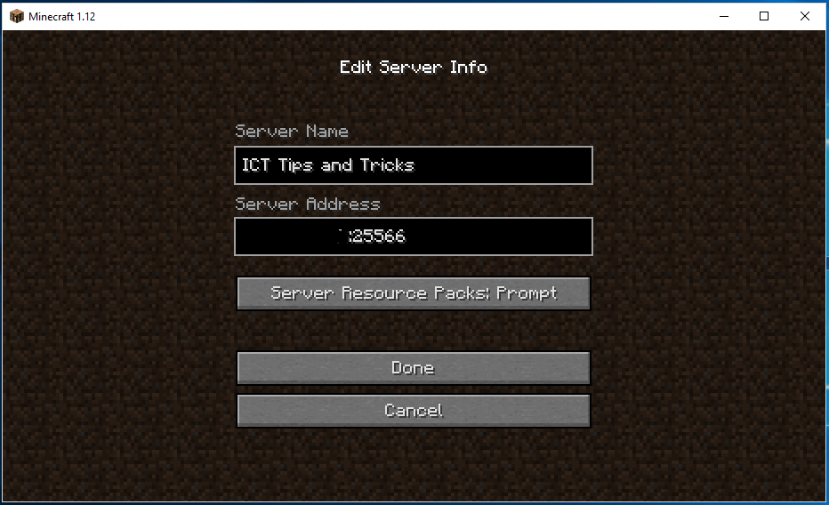 Minecraft server maken 10