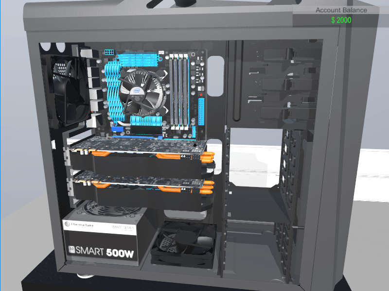 Virtueel een PC bouwen met PC Building Simulator 07