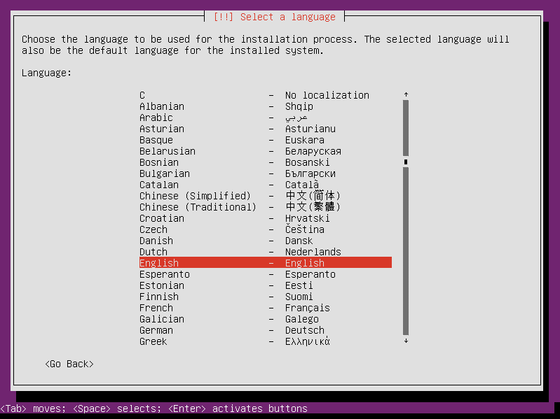 Ubuntu Linux Server 16.04 LTS Installeren 03