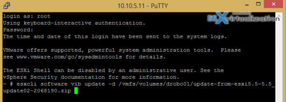 esxi free updaten 06
