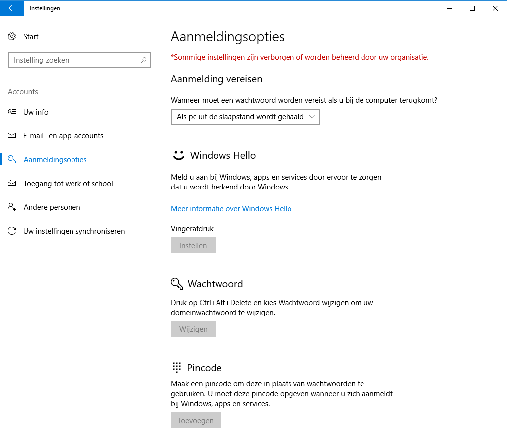 Windows hello inschakelen 01