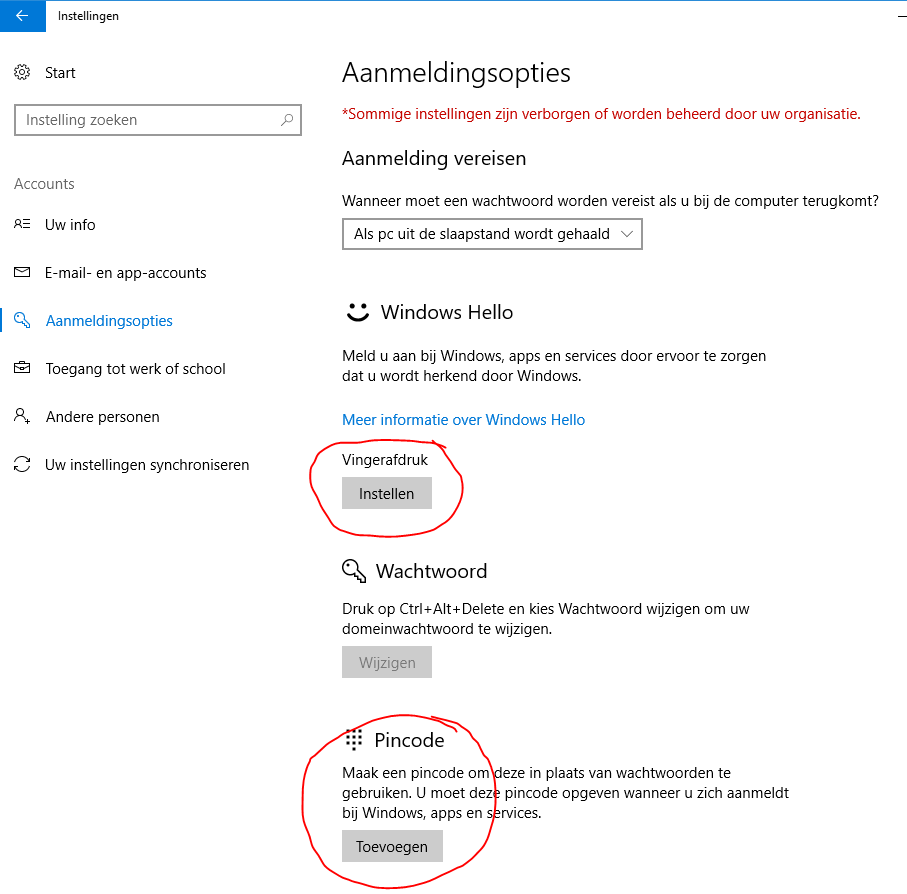 Windows hello inschakelen 06