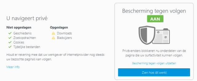 Prive modus van je browser gebruiken 02
