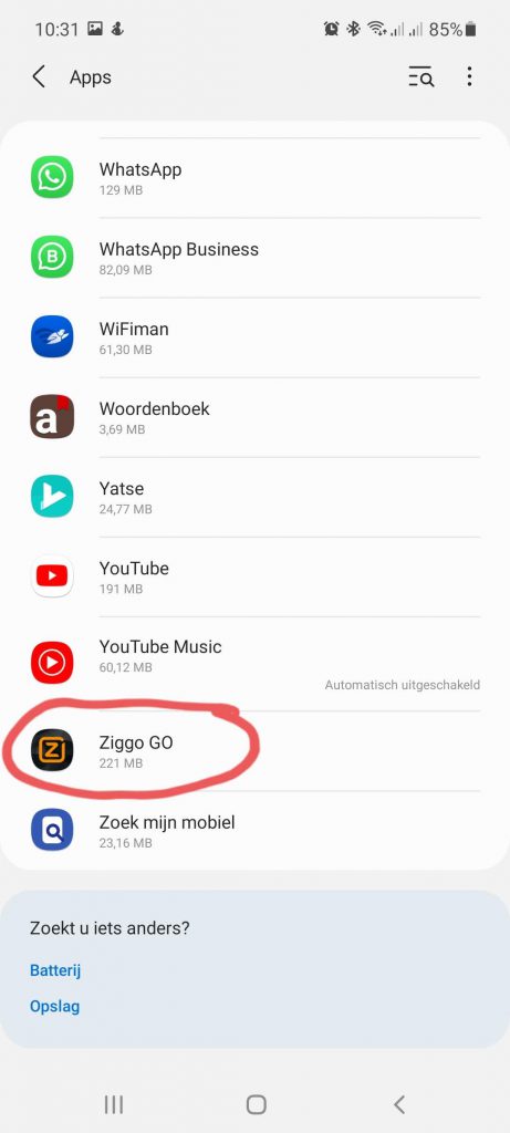 Ziggo Go Chromecast 3